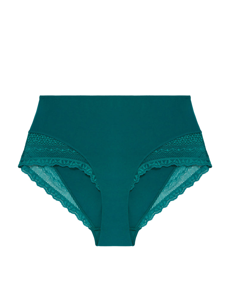 High-waist brief - BLUE