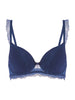 Spacer plunge bra - Midnight