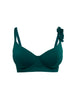 Underwired bikini top - Emerald green