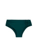 High-waist bikini brief - Emerald green