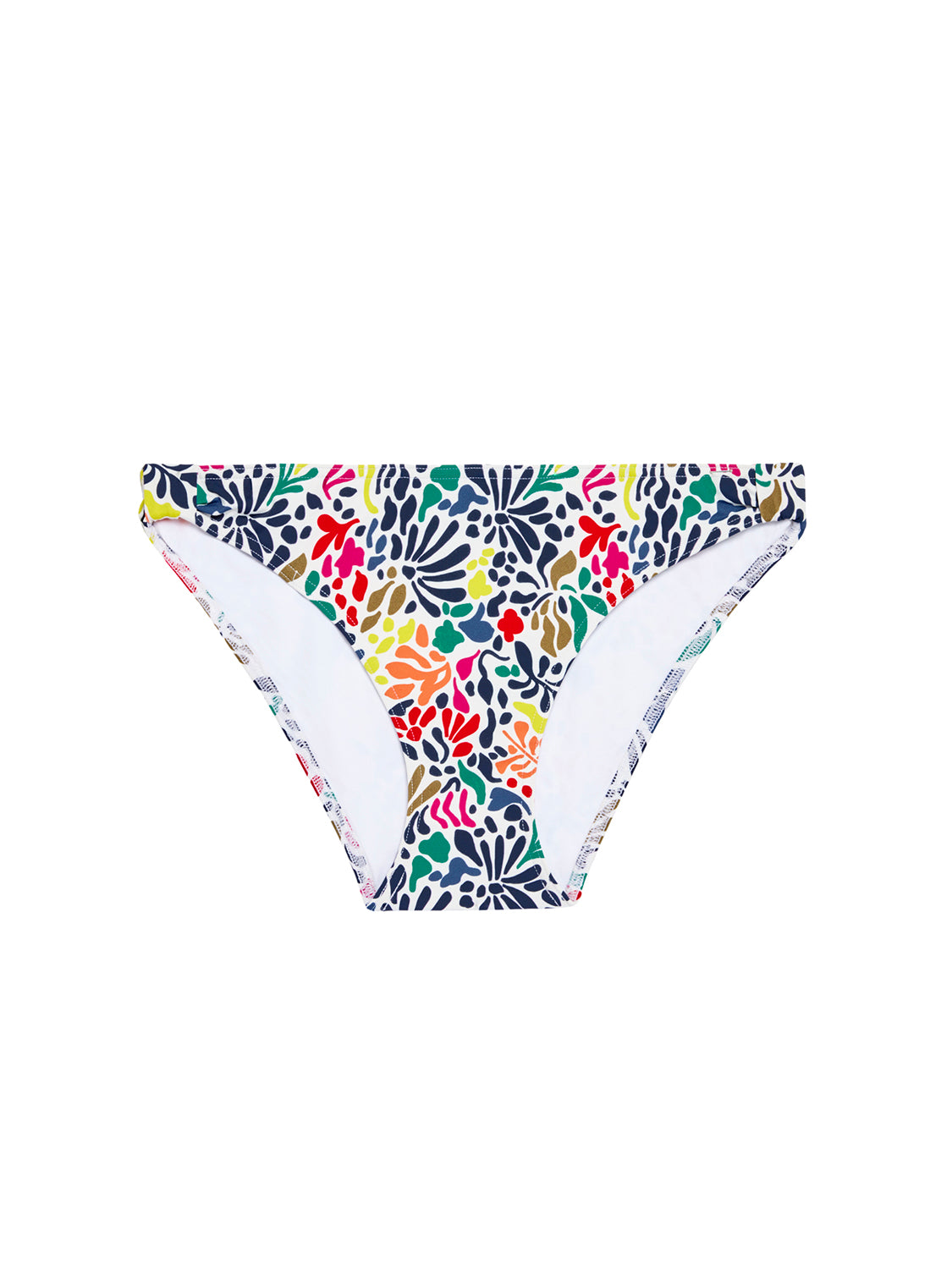 Bikini brief - Tropico white print