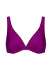 Calysta Underwire Plunge - Bougainvillea