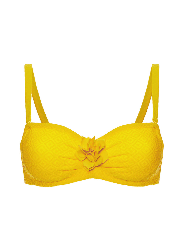 Dune Underwire Bandeau - Mimosa Yellow