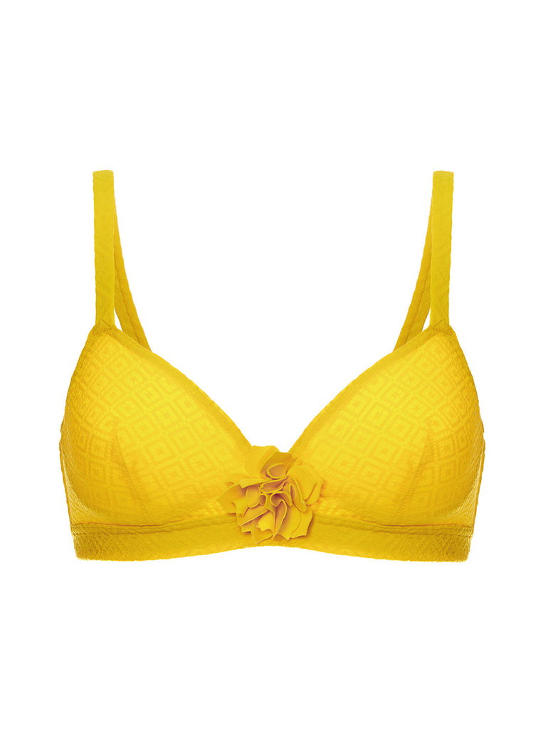 Dune Underwire Triangle - Mimosa Yellow