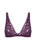 Soft cup triangle bra - Euphoria Purple