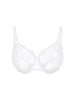 Full cup support bra - White