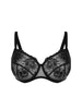 Full cup support bra - Black