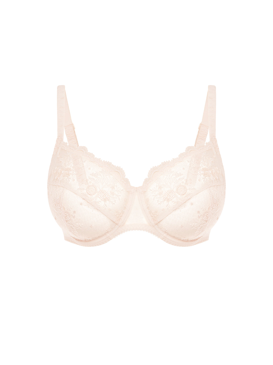 Full cup support bra - Sakura pink