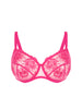 Full cup support bra - Disco pink