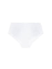 High-waist brief - White