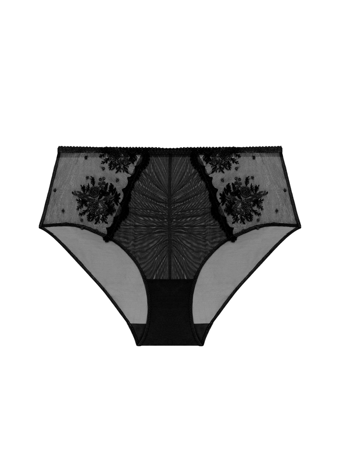 High-waist brief - Black