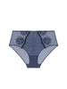 High-waist brief - Cinder Blue