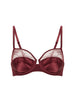 Underwired bra - Dark Red