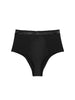 High-waist brief - Black