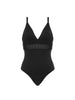 Underwired one-piece swimsuit - Black