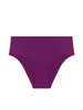 High-waist bikini brief - Blackberry