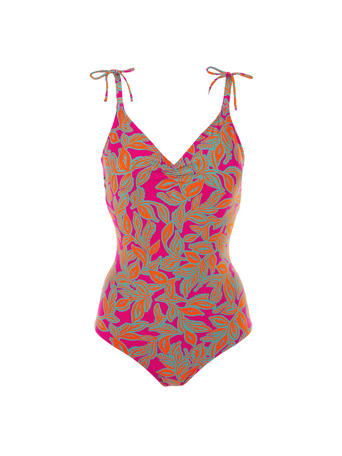 Wireless Molded One-Piece - Menara Pink Print