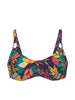 Underwired brassière - Seaside Blue Print