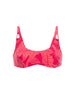 Underwired bralette - Bright Rose Print