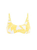 Underwired bralette - Plumeria Print