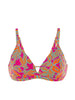 Underwired bikini triangle - Menara Pink Print
