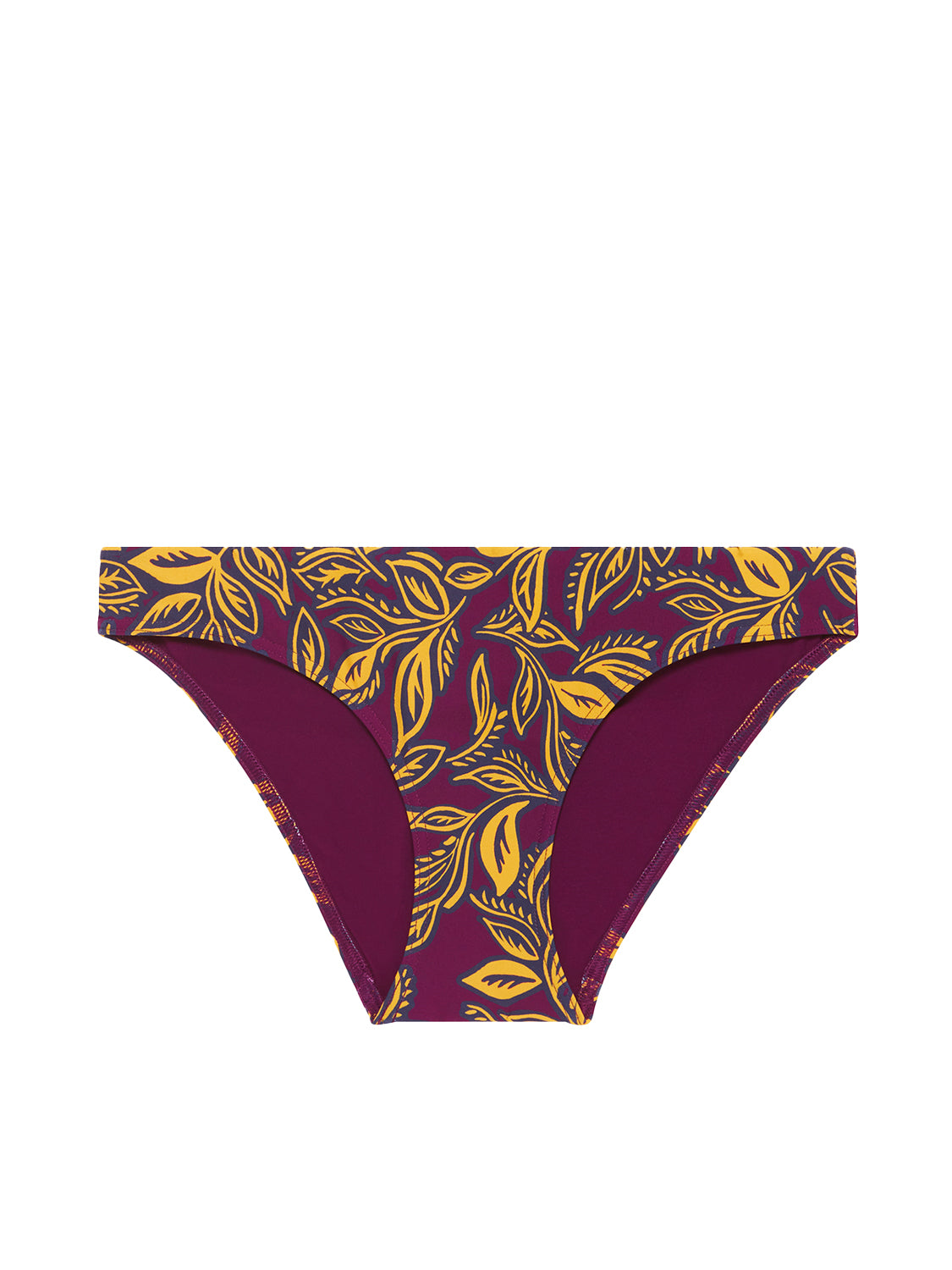 Bikini brief - Agadir Purple Print