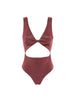 Wireless One-Piece - Lurex Dark Purple