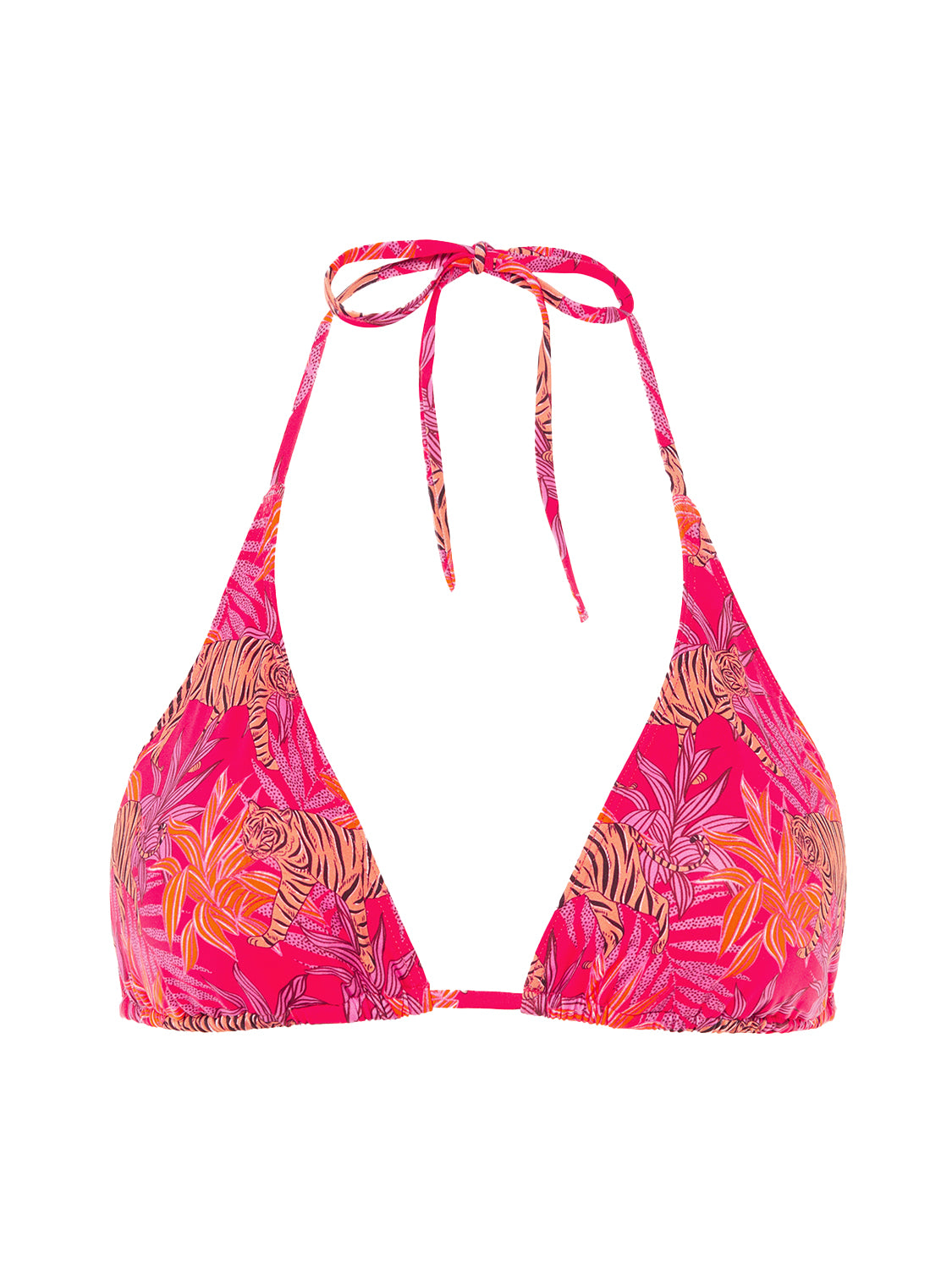 Wireless bikini triangle - Jungle Dawn Print