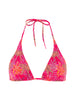 Wireless bikini triangle - Jungle Dawn Print