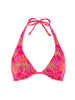 Underwired triangle bra - Jungle Dawn Print