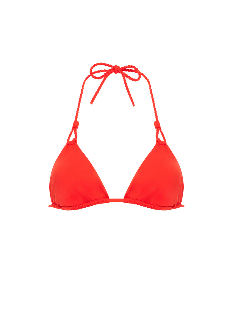 Wireless bikini triangle - Pomegranate