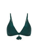 Wireless bikini triangle - Tropical Green