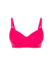 Underwired bikini top - Lipstick