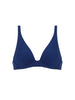 Underwired triangle bikini bra - Midnight