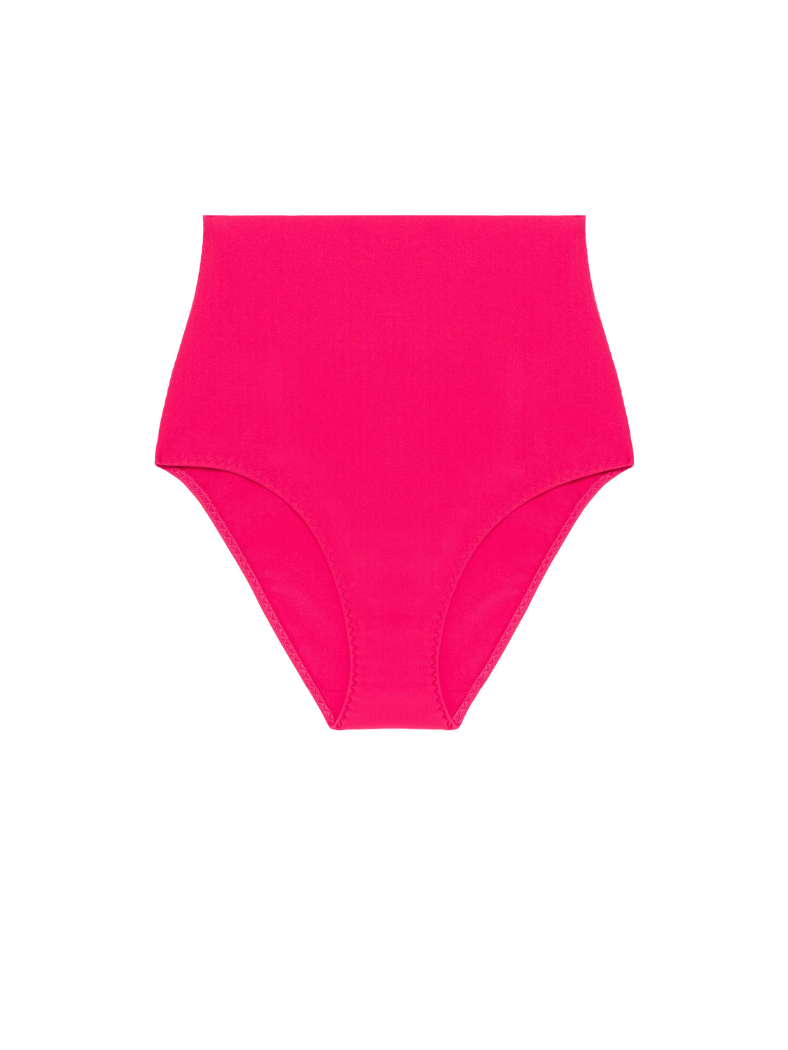 High-waist bikini brief - Lipstick