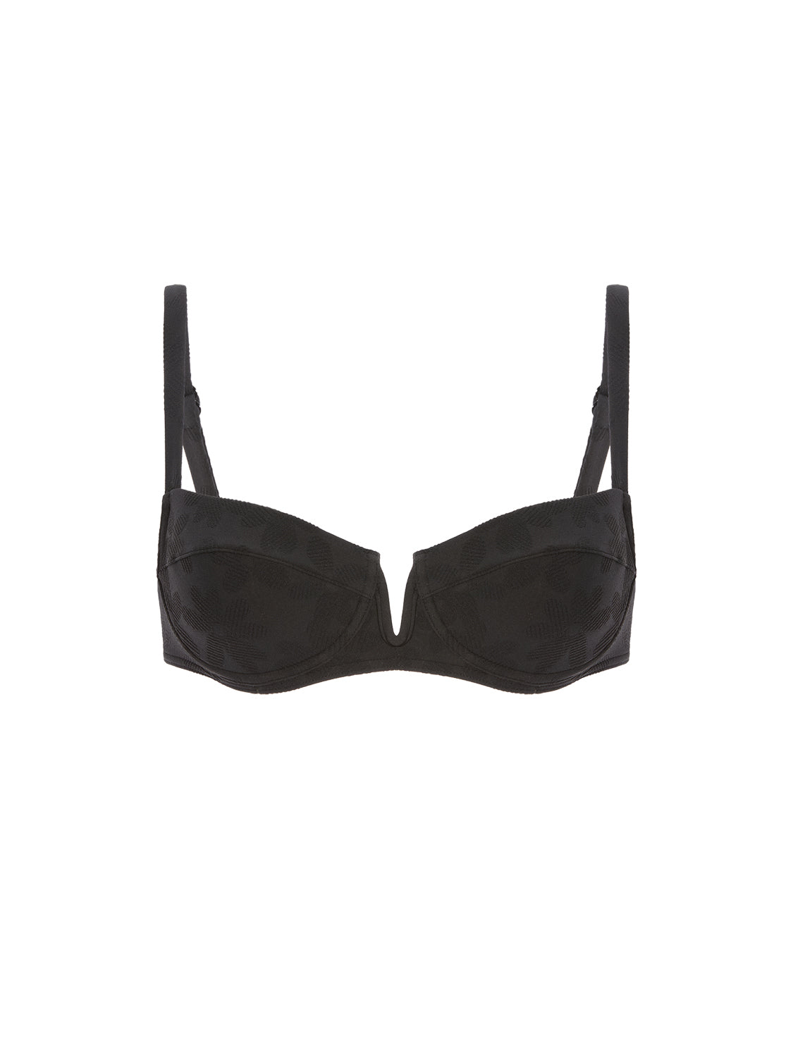 Half cup bra - Black