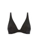 Underwired triangle bikini - Black