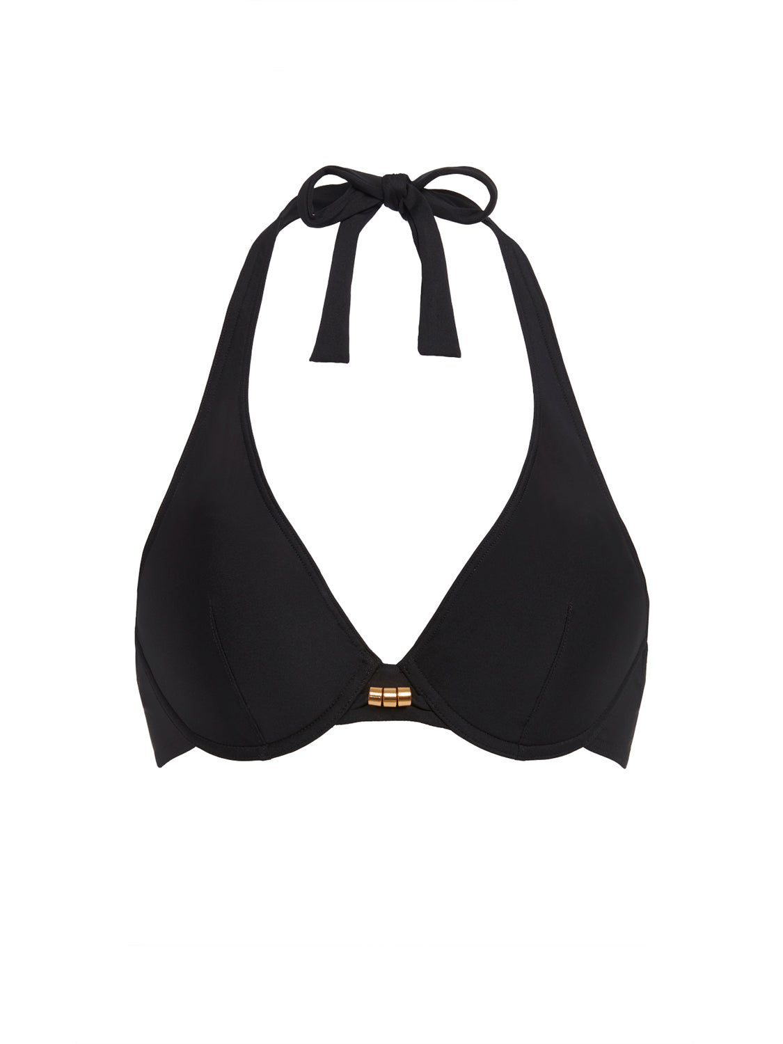 Push-up bikini top - Black