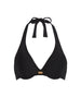 Push-up bikini top - Black