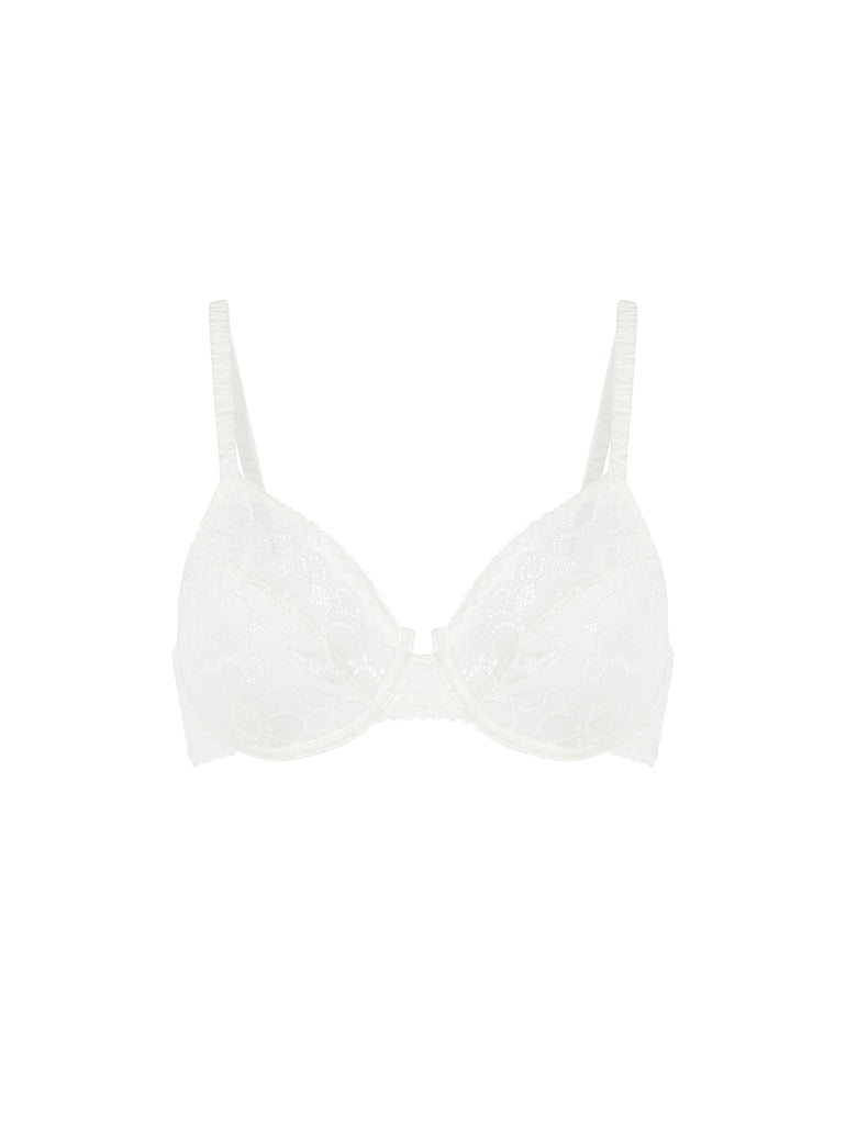 Moulded underwired bra - Natural