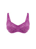 Plunging full cup bra - Divine Purple