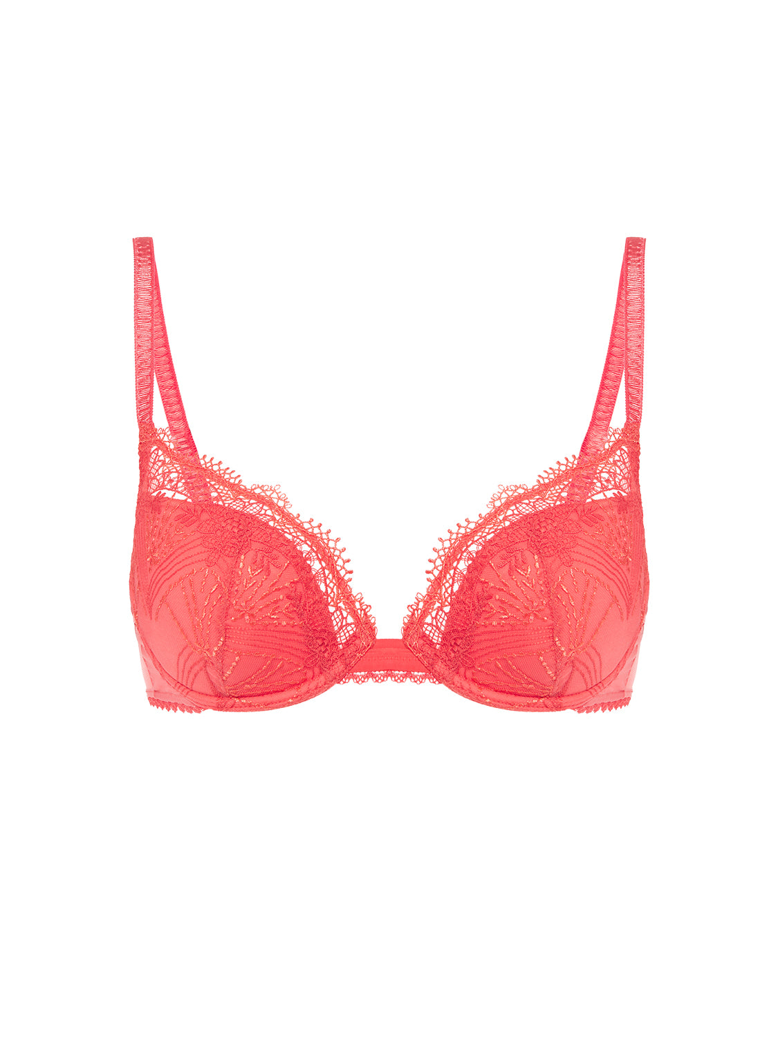 Push-up bra - Coralia Red