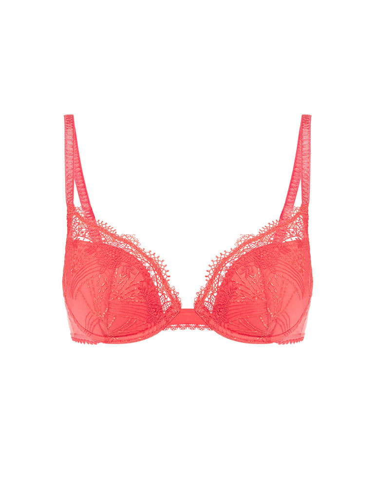 Push-up bra - Coralia Red