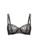 Half cup bra - Black