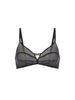 Soft cup triangle bra - Black