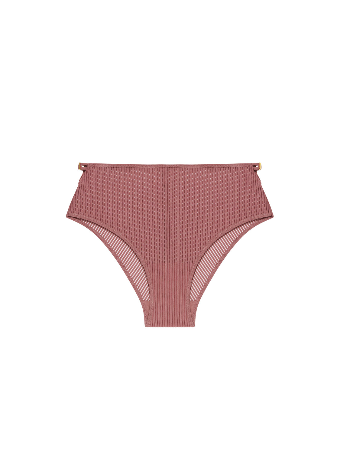 High-waist brief - Mulberry