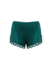 Night short - Emerald green