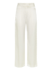 Trousers with embroidery - Natural
