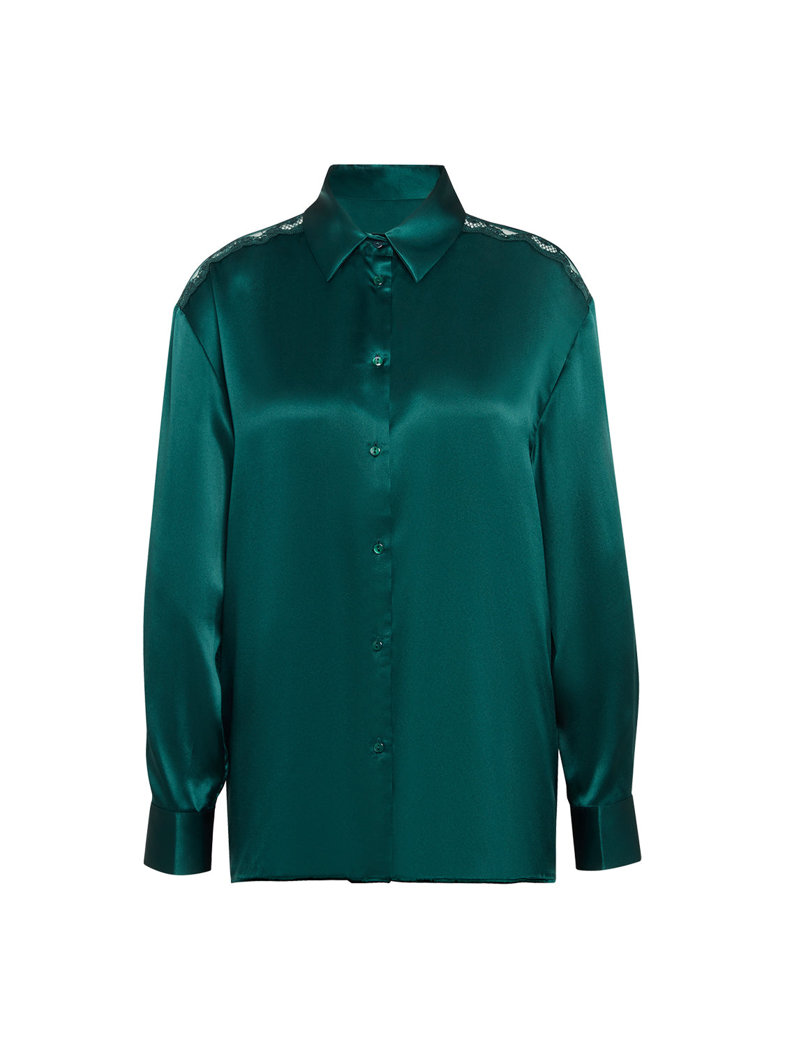 Shirt  - Emerald green