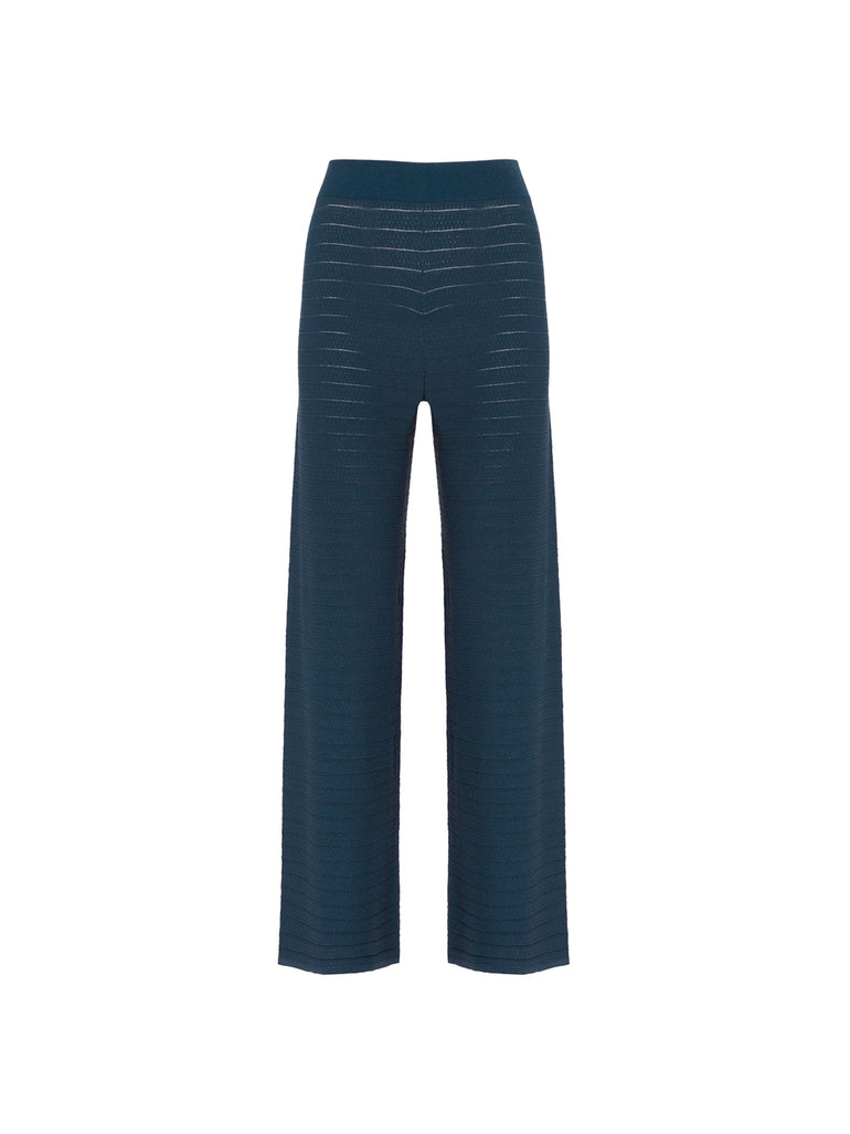 Night pants - Petrol blue